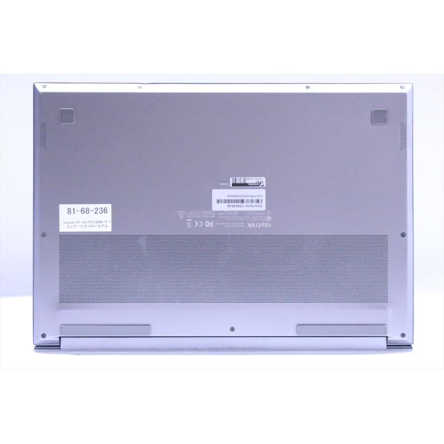 ノートパソコン 良好品 2022年16.0型液晶RTX3060ゲーミング・クリエイターPC raytrek R6-AA i7-12700H 32G 2.0T 16.0WQXGA Wi-Fi6 Office AAA評価の画像