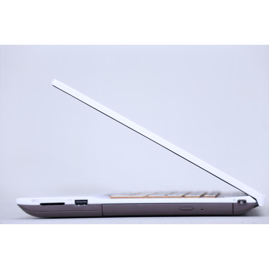 LIFEBOOK AH77/K ホワイトノートPC 薄型 ACアダプター付き LIFEBOOK