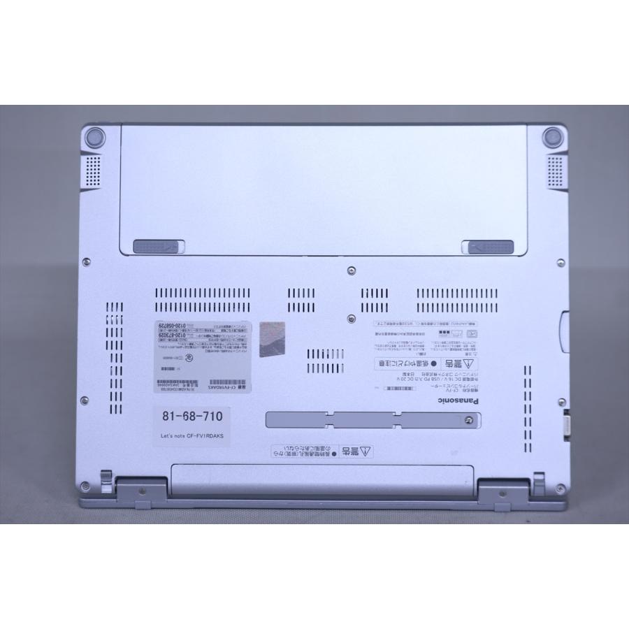Let's note FV パナソニック レッツノート 良好品 累積時間少 2021年