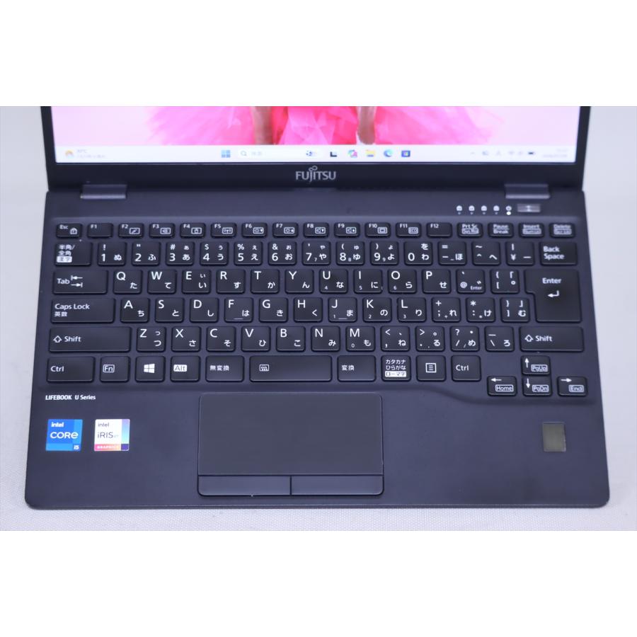 【バッテリー超良好】LIFEBOOK｜Corei5第11世代｜メモリ16GB LIFEBOOK U 富士通 良好品 バッテリー良 2021年16G+512Gモデル 11世代