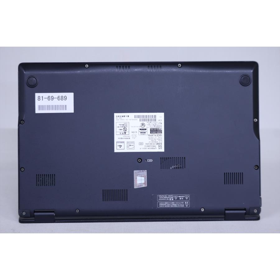 LIFEBOOK U 富士通 良好品 バッテリー良 2021年16G+512Gモデル 11世代