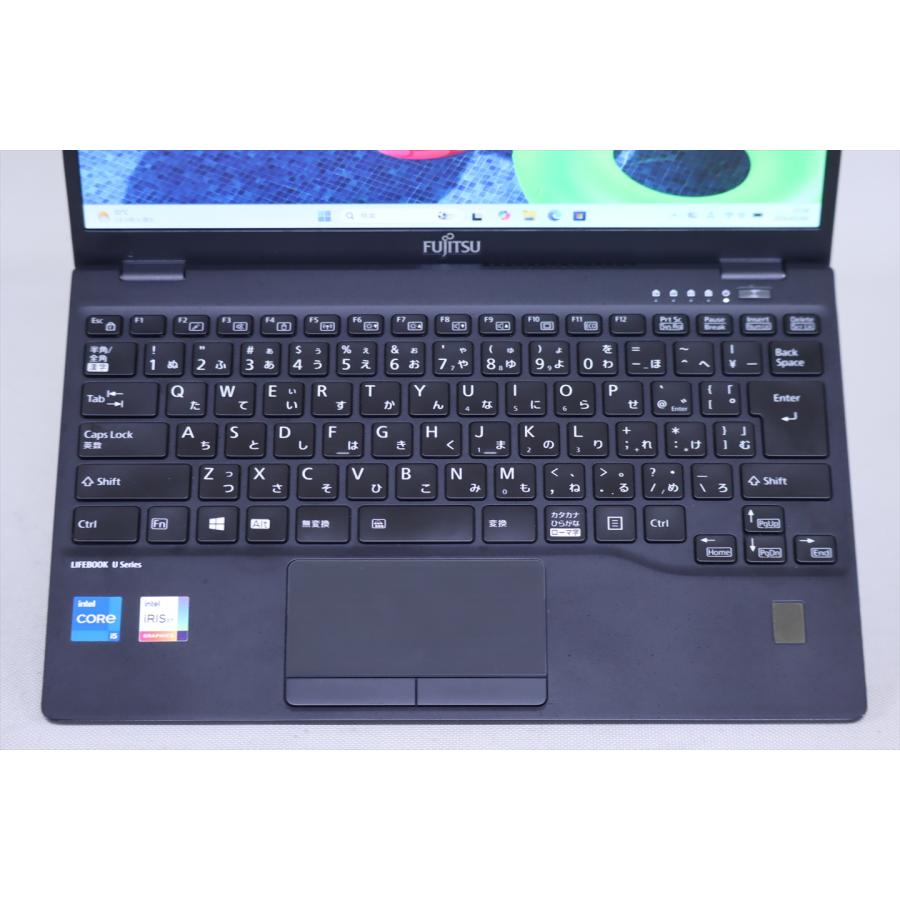 LIFEBOOK U 富士通 良好品 バッテリー良 2021年16G+512Gモデル 11世代