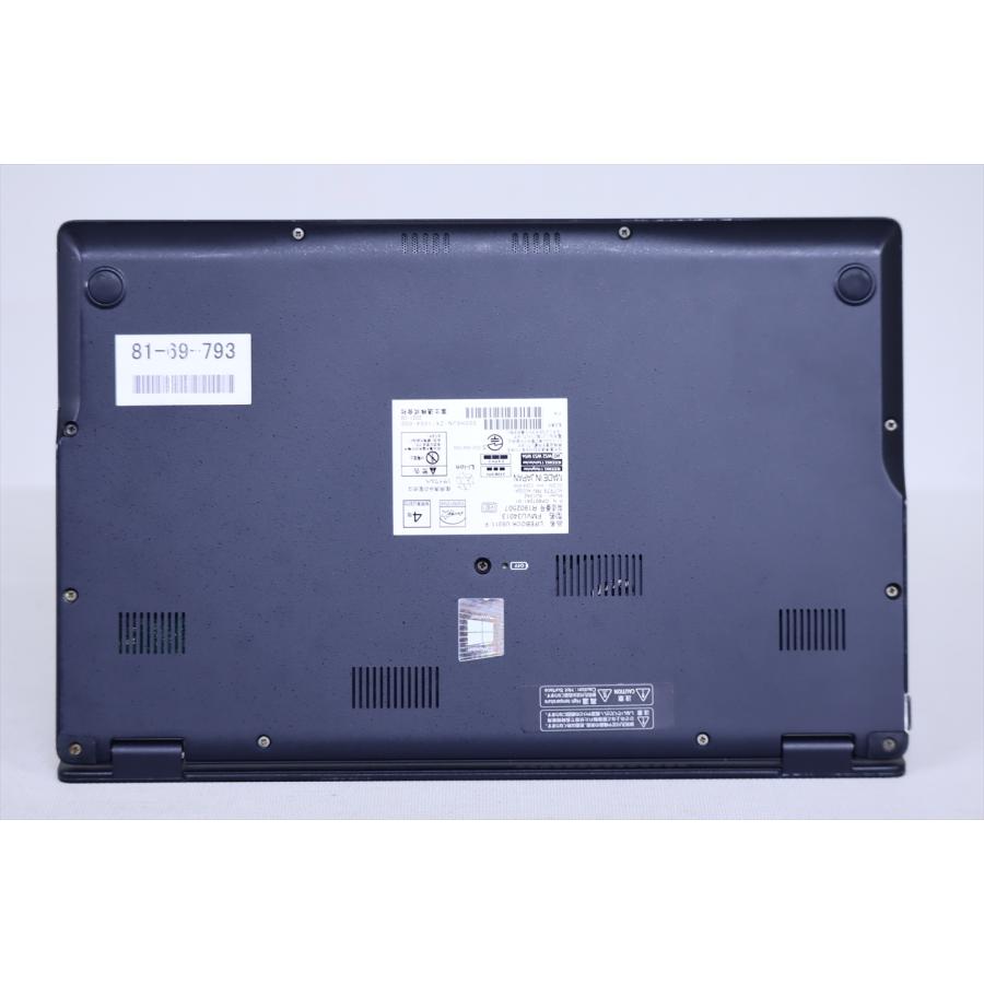 LIFEBOOK U 富士通 良好品 バッテリー良 2021年16G+512Gモデル 11世代