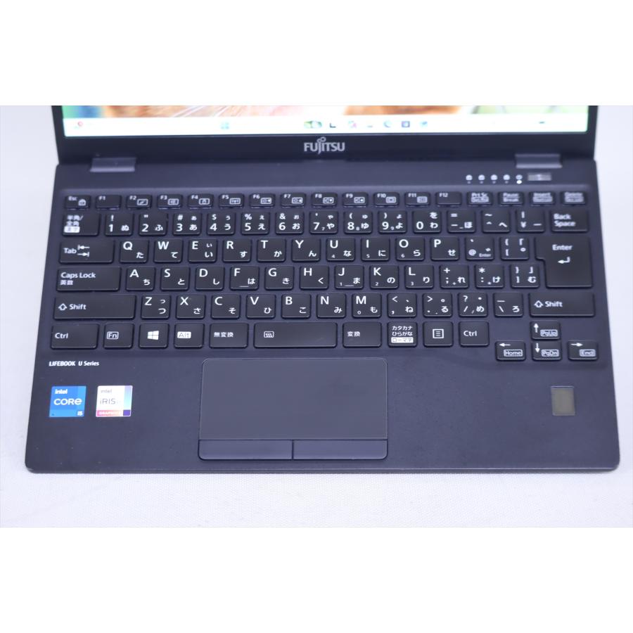 ✨超軽量約859g メモリ16GB バッテリー良好88％ 高コスパモデル✨ LIFEBOOK U 富士通 良好品 バッテリー良 2021年薄軽量快速モデル 11