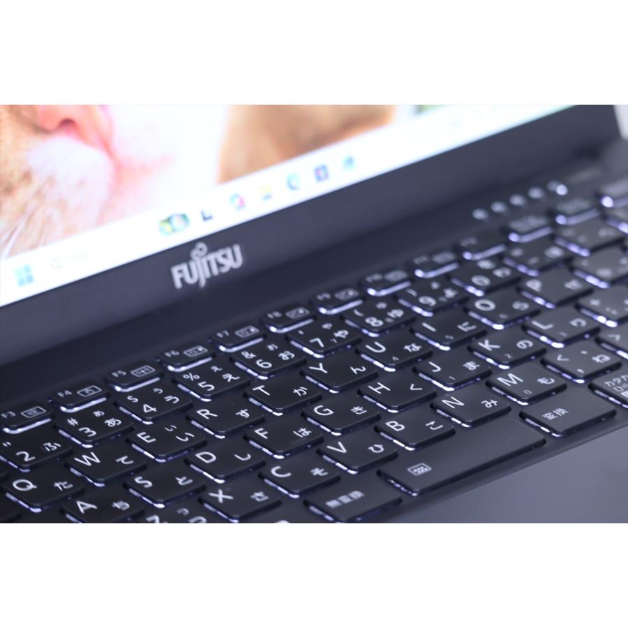 LIFEBOOK U 富士通 良好品 バッテリー良 2021年薄軽量快速モデル 11