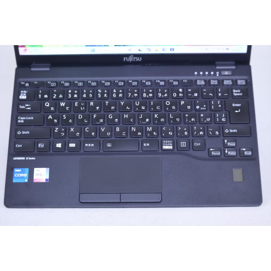 LIFEBOOK U 富士通 良好品 バッテリー良 2021年薄軽量快速モデル 11