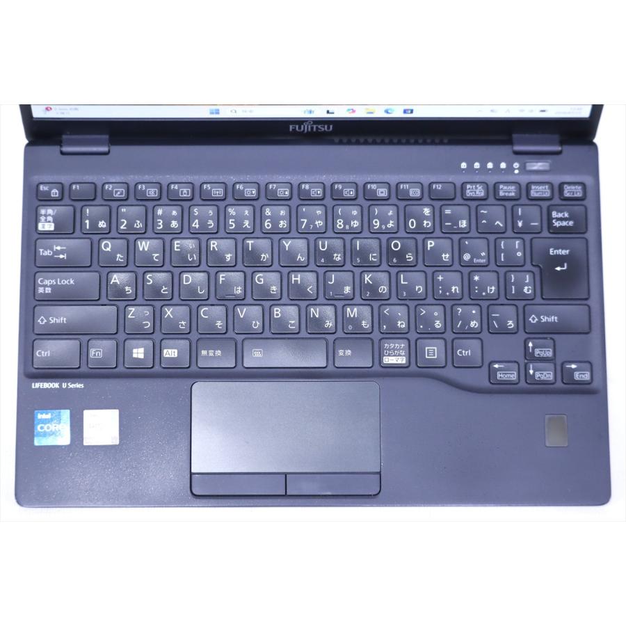 ​【バッテリー良好80%】富士通 LIFEBOOK i5 16G 512G LIFEBOOK U 富士通 良好品 バッテリー良 2021年薄軽量快速モデル 11