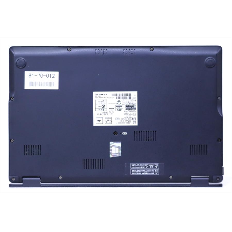 LIFEBOOK U 富士通 良好品 バッテリー良 2021年薄軽量快速モデル 11