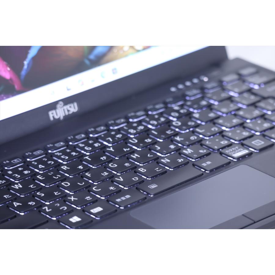 LIFEBOOK U 富士通 良好品 バッテリー良 2021年薄軽量快速モデル 11
