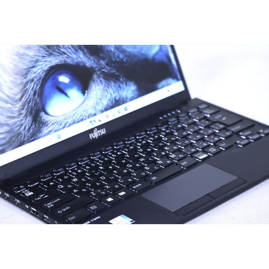 LIFEBOOK U 富士通 良品 バッテリー良 2021年薄軽量快速16Gモデル 11