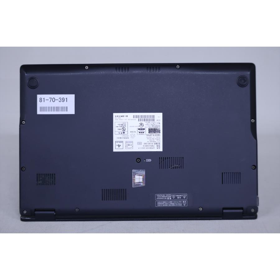 LIFEBOOK U 富士通 良品 バッテリー良 2021年薄軽量快速16Gモデル 11