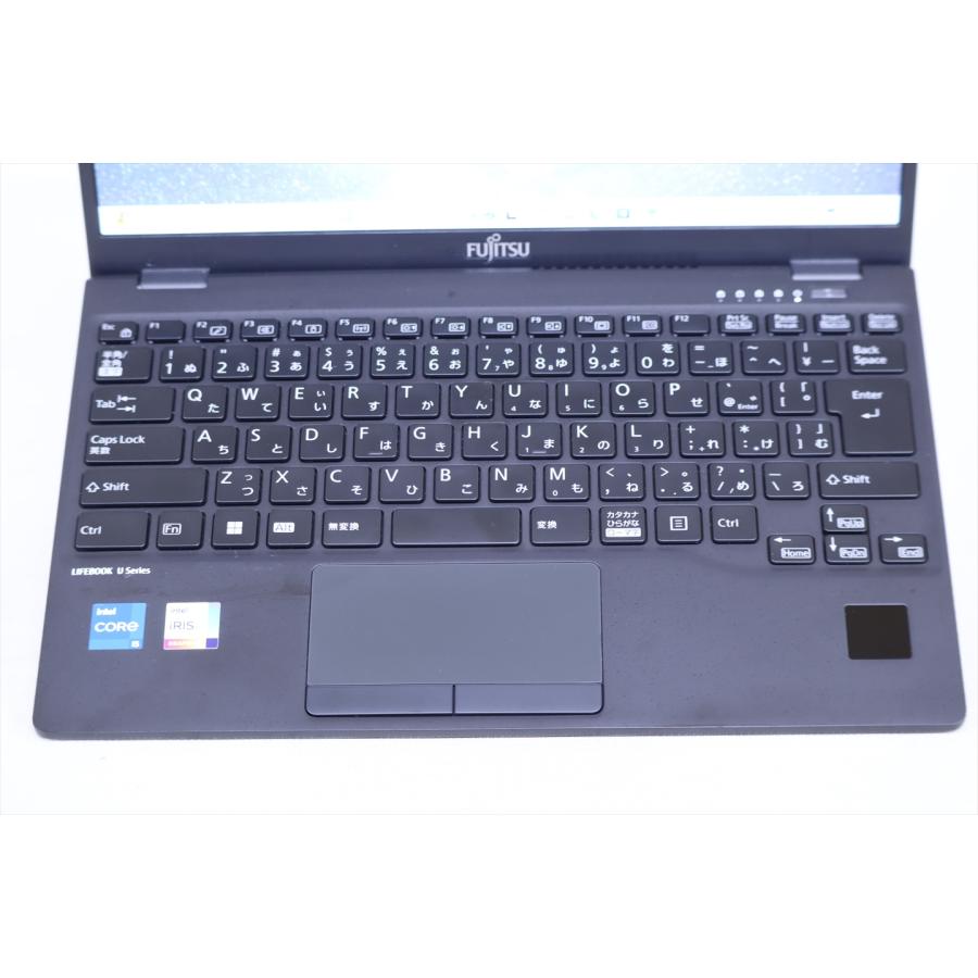 美品 富士通 LIFEBOOK U9312/K i5 256GB バッテリー良好 LIFEBOOK U 富士通 良好品 バッテリー良 2023年薄軽量モデル 12世代