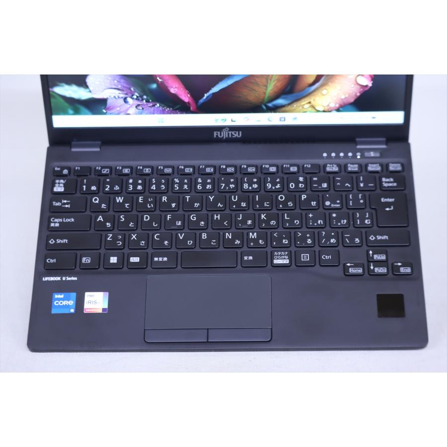 美品 富士通 LIFEBOOK U9312/K i5 256GB バッテリー良好 LIFEBOOK U 富士通 良好品 バッテリー良 2023年薄軽量モデル 12世代