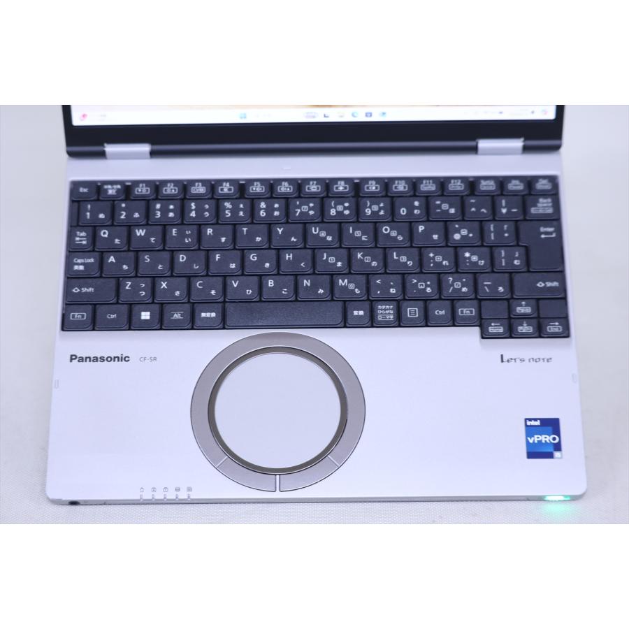 Let's note SR パナソニック レッツノート 良好品 累積時間少 2023年