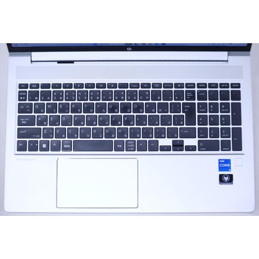 【第12世代 Corei5】HP Probook 450G9｜バッテリー良好 ProBook 450 ノートパソコン 良好品 バッテリー良 2022年薄型モデル 12