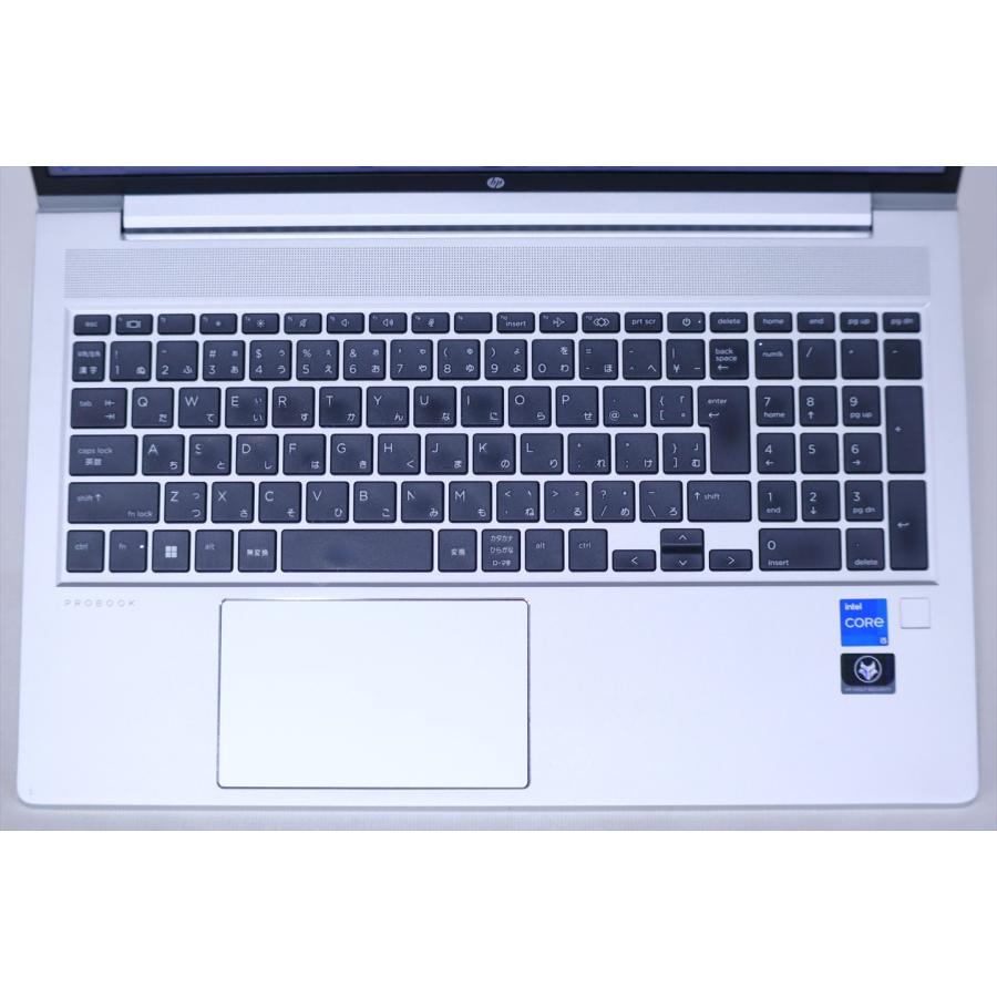 超美品 hp Probook 450 G9 i5 256GB バッテリー良好 ProBook 450 ノートパソコン 良好品 バッテリー良 2022年薄型快速