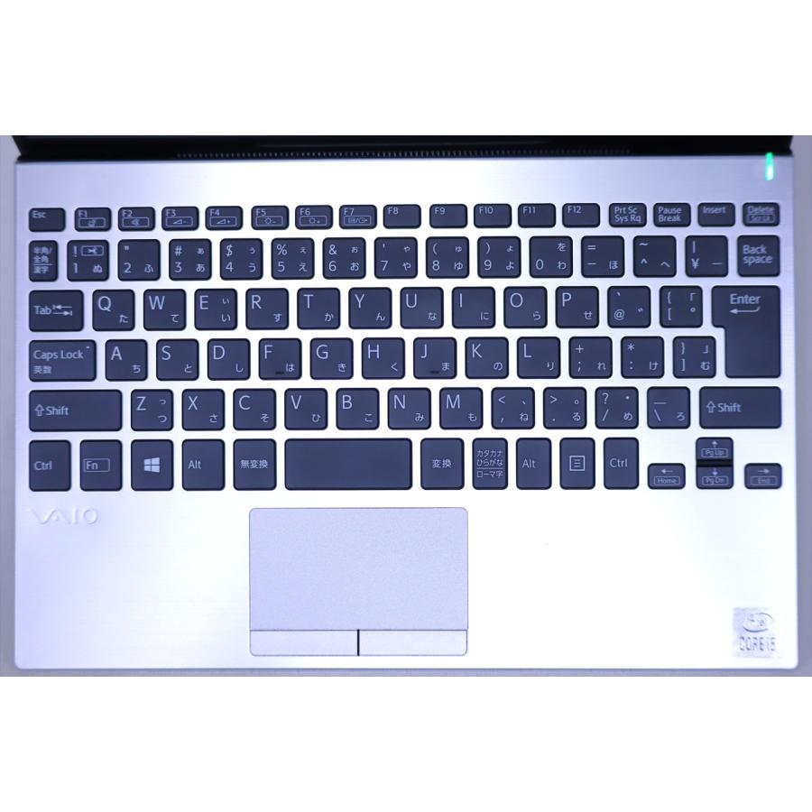 VAIO Pro 即配 良好品 バッテリー良 2020年軽量快速モデル シルバー 10