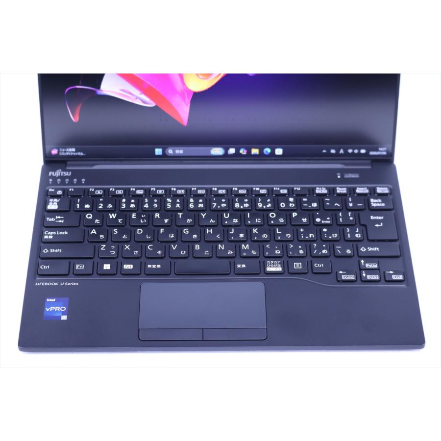 LIFEBOOK U 富士通 良好品 2024年軽量パワフルモデル 13世代Corei7