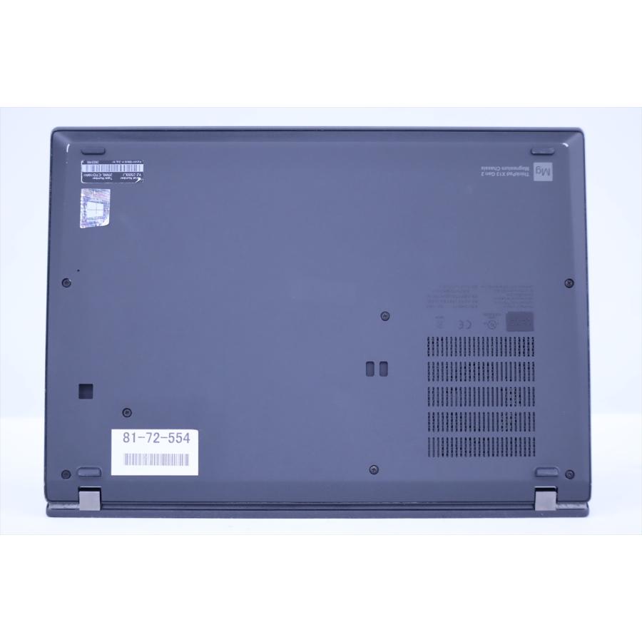 ThinkPad X レノボ 良好品 2022年パワフルモデル 11世代Corei7 X13
