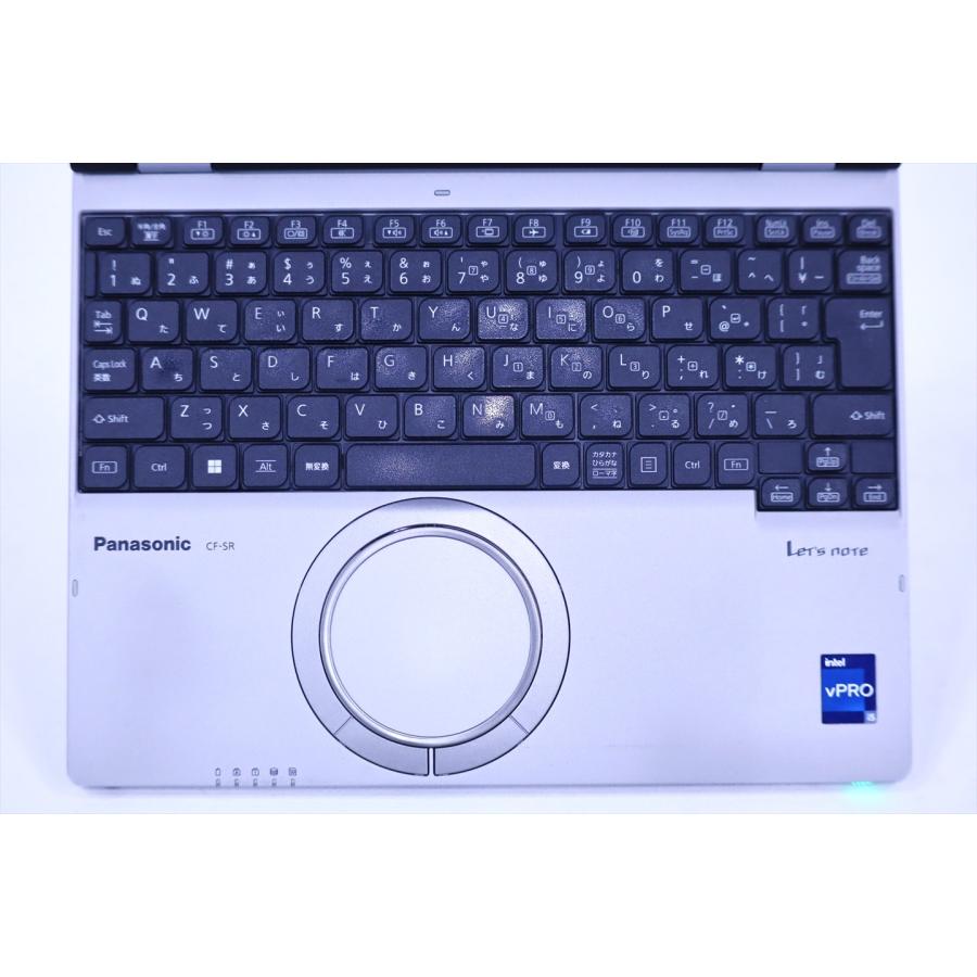 Let's note SR パナソニック レッツノート バッテリー良 2023年WUXGA+