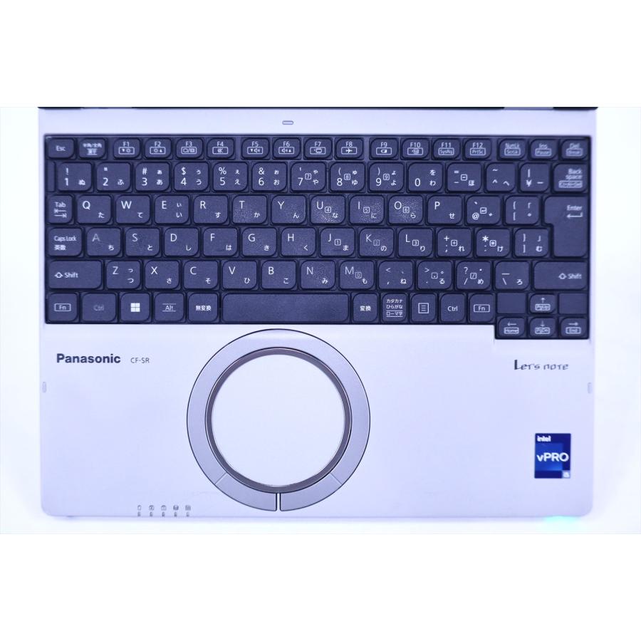 Let's note SR パナソニック レッツノート 累積時間少バッテリー良