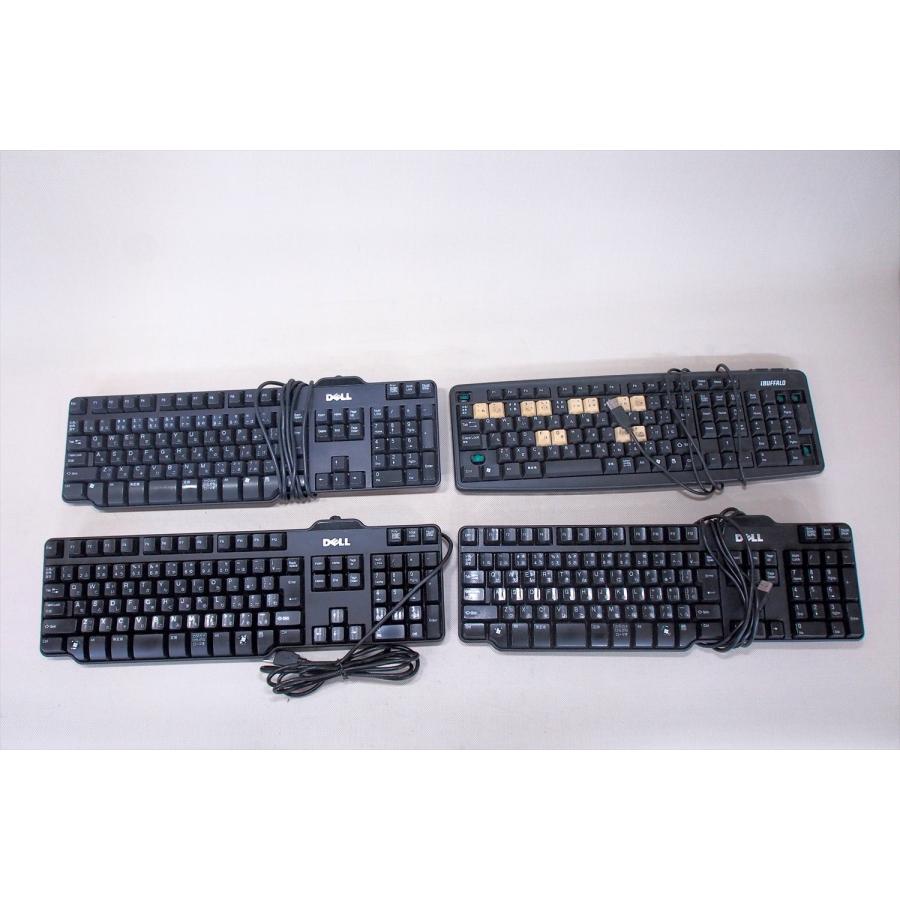 即配】PC用キーボード4個セット！まとめ売り USB接続 : k-0329-2 