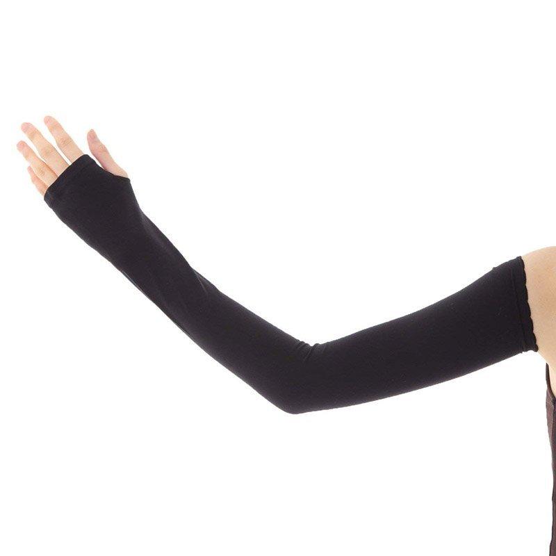 アームカバー UVカット レディース ロング 冷感 スポーツ 二の腕