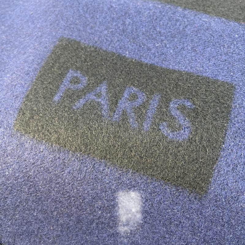 【美品】LOUIS VUITTON ブラック マフラー 箱付き LOUIS VUITTON（ルイ・ヴィトン） タグ付き マフラー ブラック A-10392