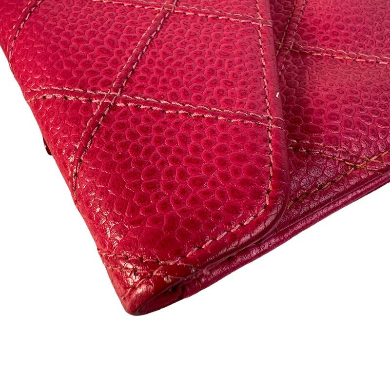CHANEL（シャネル） ビコローレ コンパクトウォレット キャビアスキン