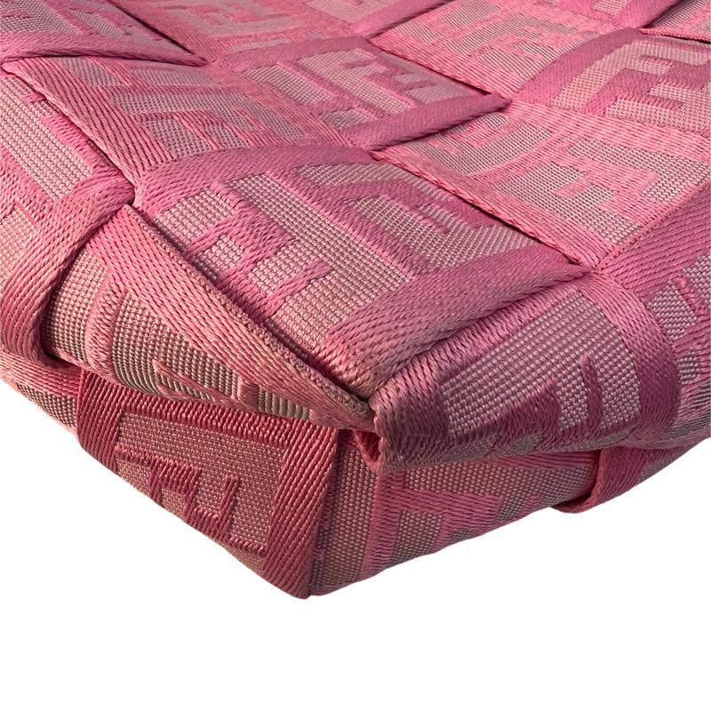 FENDI（フェンディ） ズッカ柄 織り込み キャンバス トートバッグ