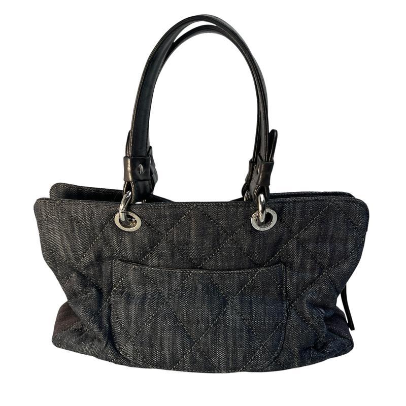 CHANEL（シャネル） ココマーク デニム トートバッグ ブルー A-11622