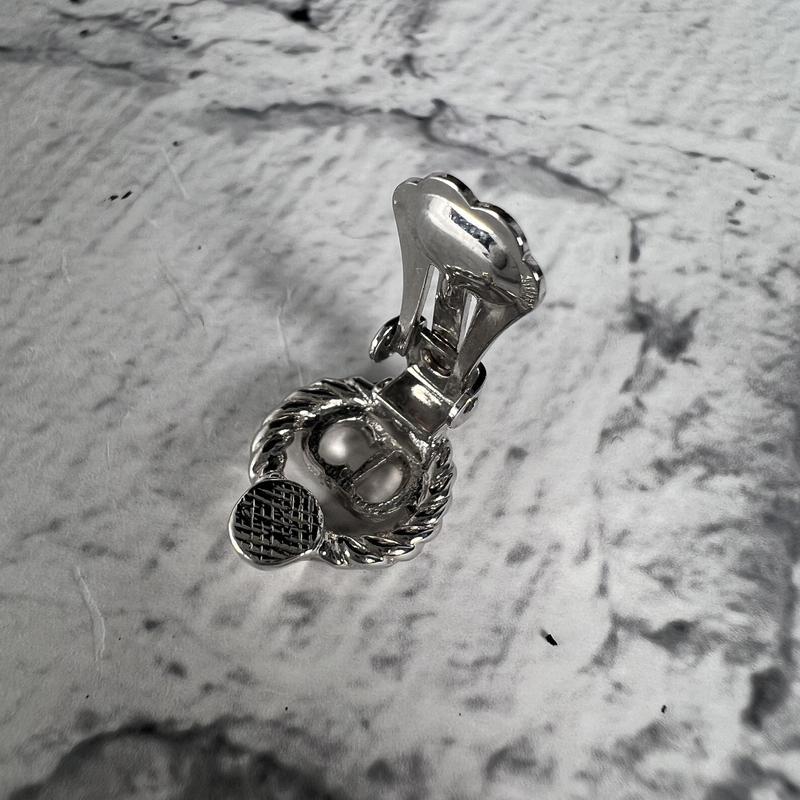Dior ディオール イヤリング シルバー A-11639 Christian Dior
