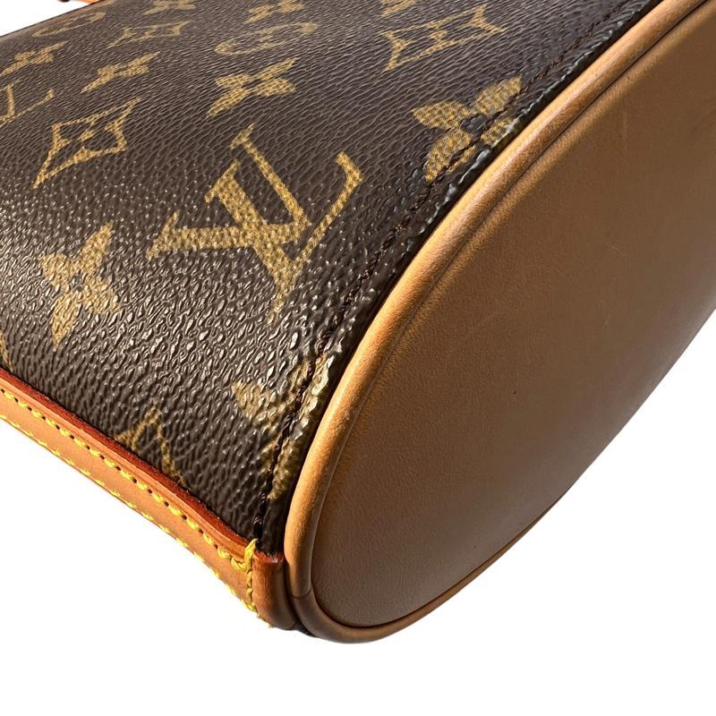 LOUIS VUITTON ルイヴィトン ドルーオ  レザー ショルダーバッグ ブラウン A-12286の画像