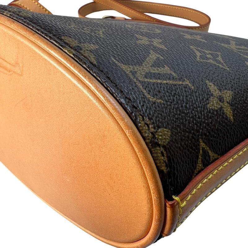 LOUIS VUITTON ルイヴィトン ドルーオ  レザー ショルダーバッグ ブラウン A-12286の画像