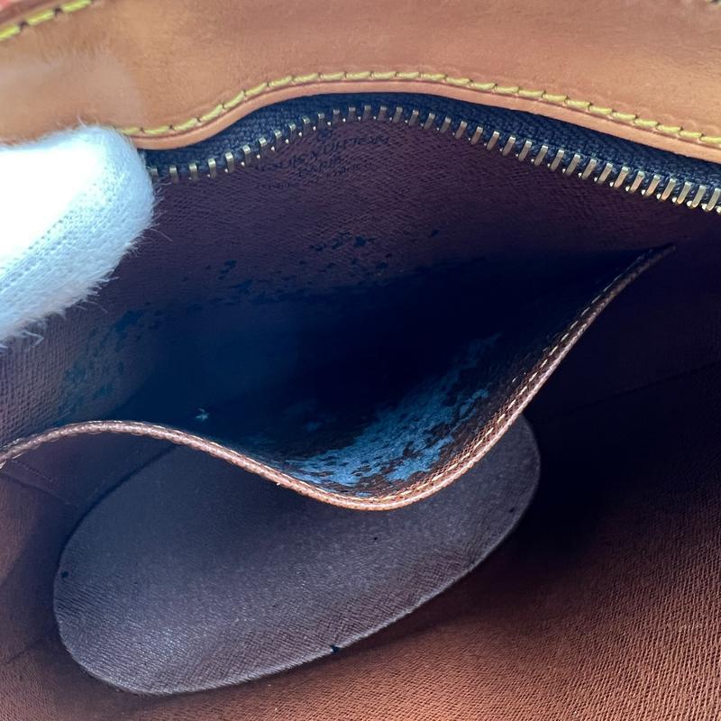 LOUIS VUITTON ルイヴィトン ドルーオ  レザー ショルダーバッグ ブラウン A-12286の画像