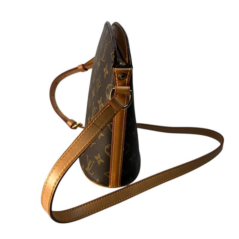 LOUIS VUITTON ルイヴィトン ドルーオ  レザー ショルダーバッグ ブラウン A-12286の画像