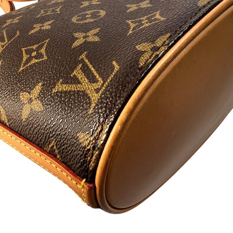 LOUIS VUITTON ルイヴィトン ドルーオ  レザー ショルダーバッグ ブラウン A-12286の画像