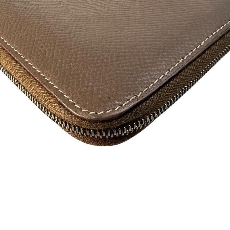HERMES（エルメス） アザップ エプソン エトウープ レザー 長財布 