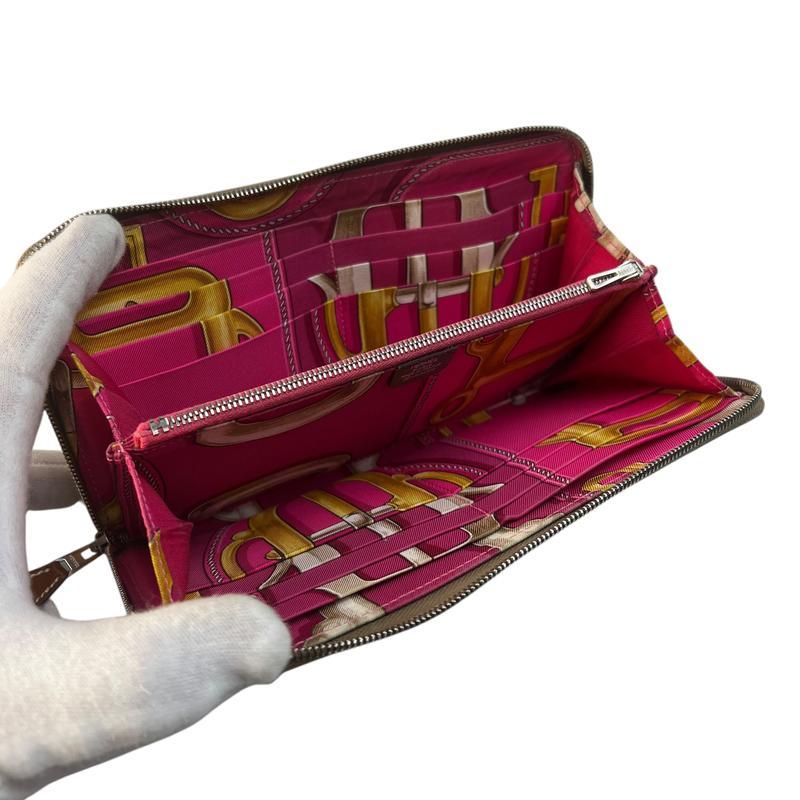 HERMES（エルメス） アザップ エプソン エトウープ レザー 長財布 