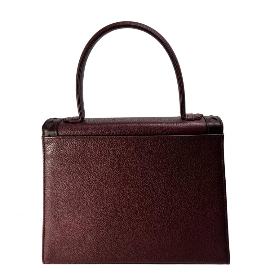 SAINT LAURENT サンローラン ハンドバッグ ボルドー A-12841 : JOLIJOU 
