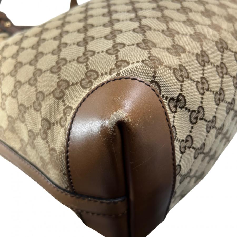 GUCCI（グッチ） GG キャンバス トートバッグ ベージュ A-12886