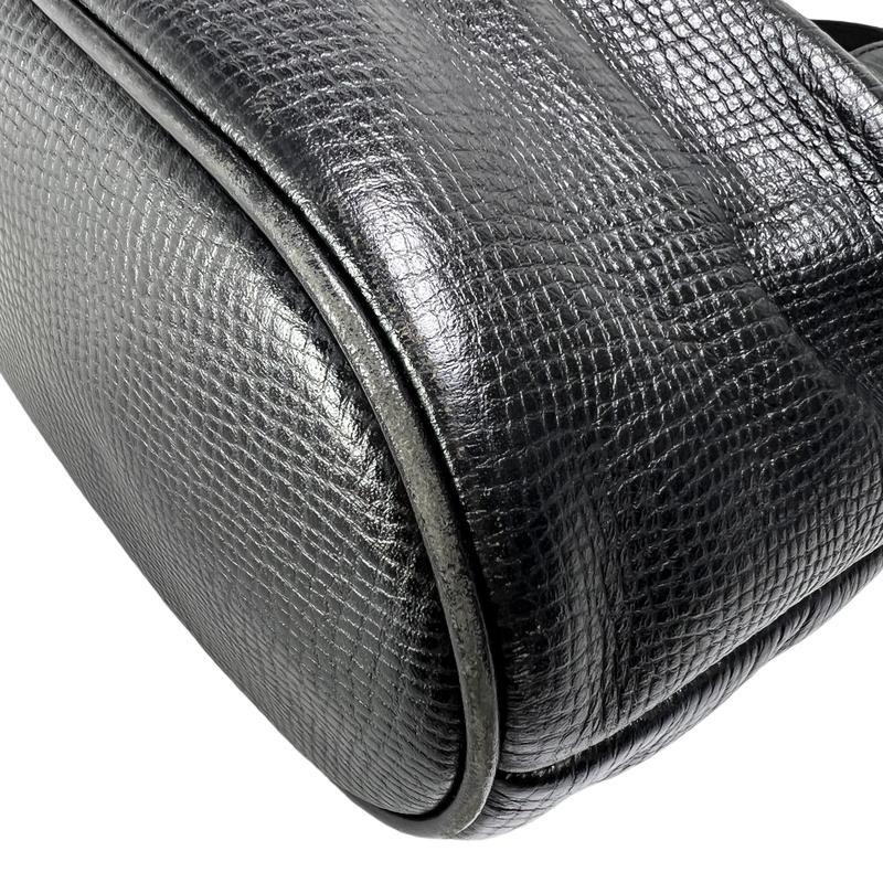 DIOR ディオール CD ロゴ 金具２WAY レザー ショルダーバッグ 黒 A-12894の画像