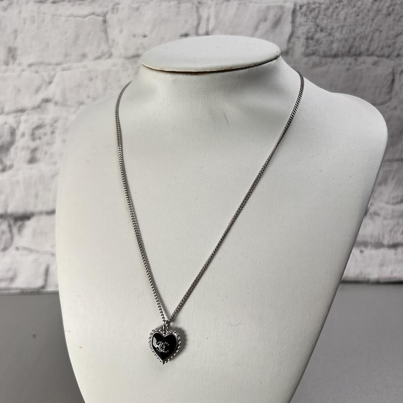 CHANEL シャネル ココマーク ネックレス 黒 A-12946の画像