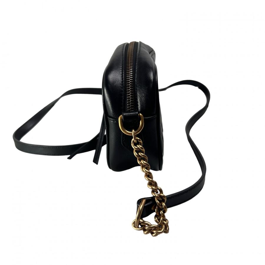 【✨美品✨】 グッチ GGマーモント キルティング ショルダーバッグ GUCCI（グッチ） GGマーモント キルティング レザー ショルダーバッグ