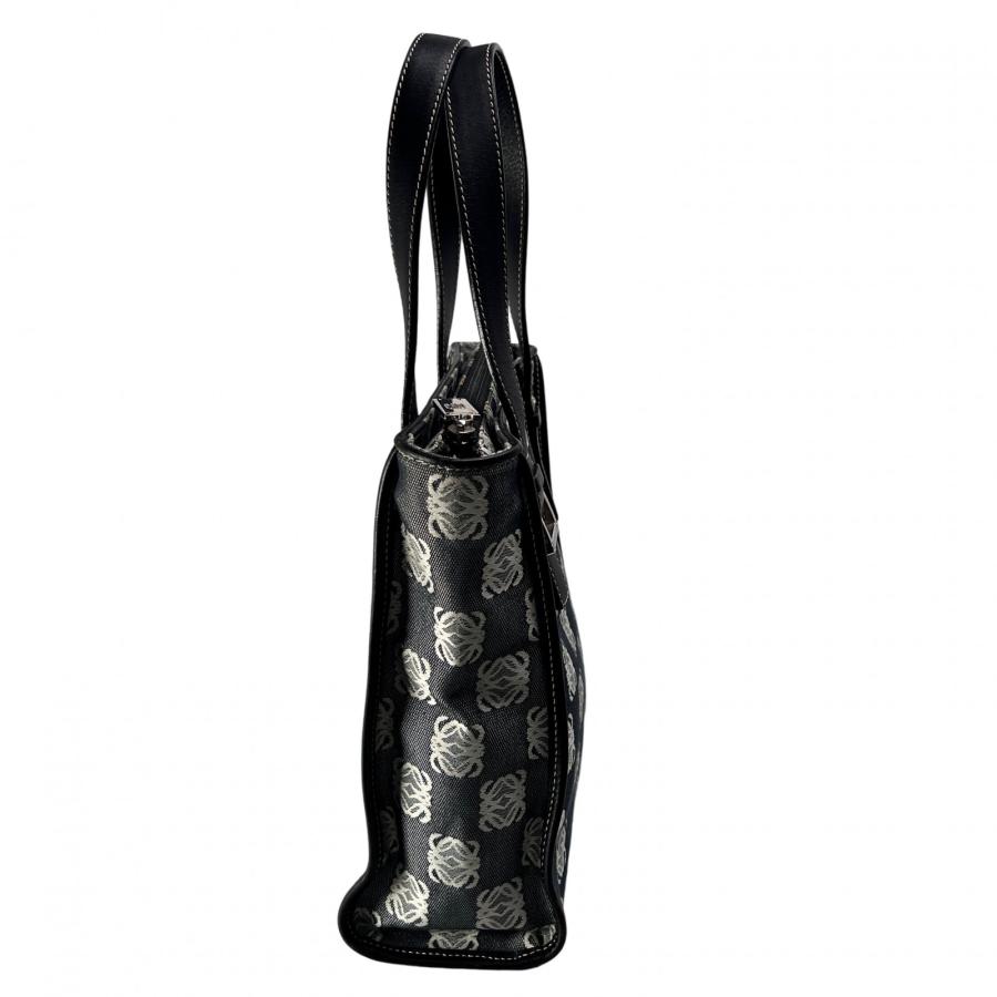 LOEWE（ロエベ） アナグラム キャンバス ハンドバッグ グレー A-14123