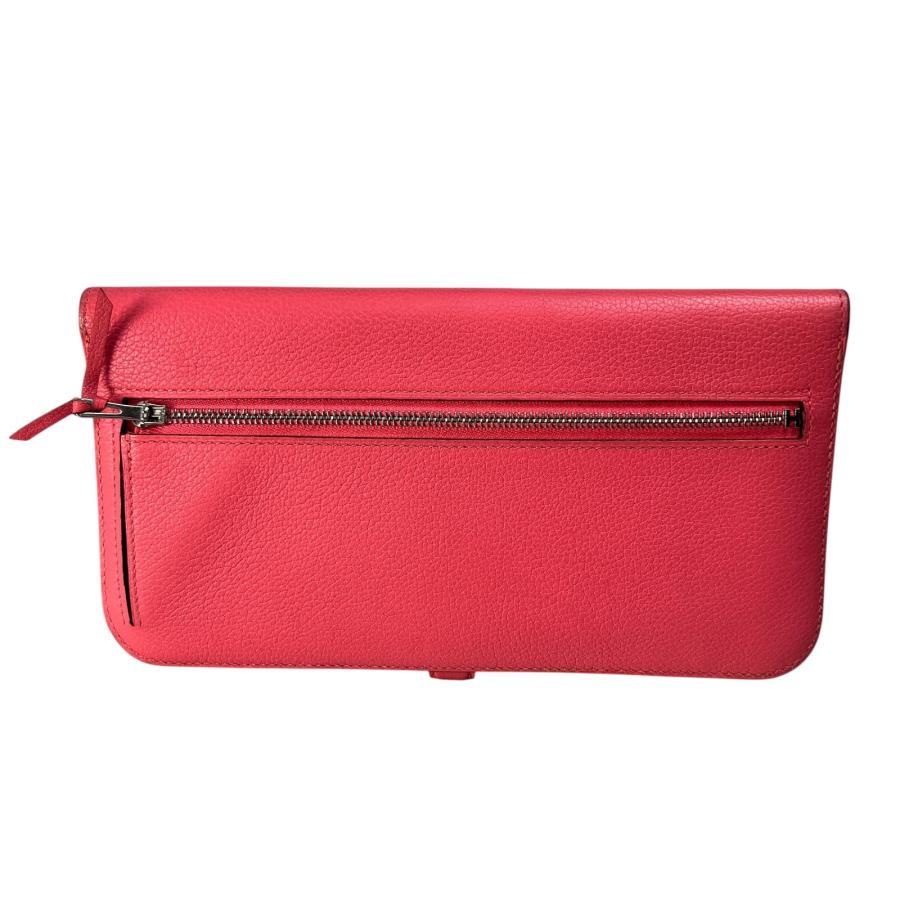 HERMES（エルメス） ドゴン レザー 長財布 ピンク A-14291 : JOLIJOU 