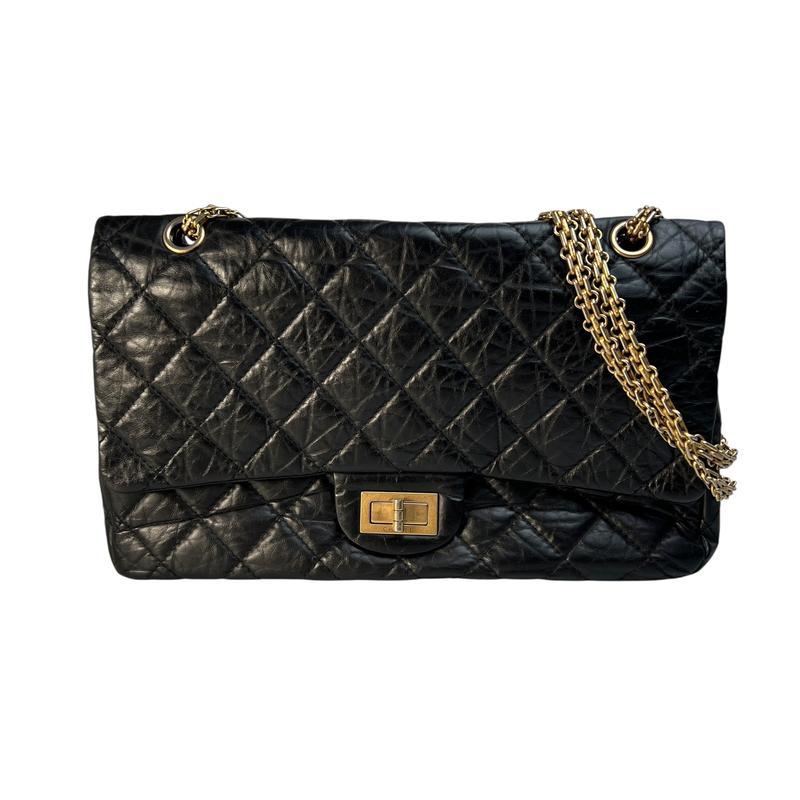 CHANEL シャネル 2.55 ショルダーバッグ ブラック A-9147 CHANEL（シャネル） 2.55 ラムスキン ショルダーバッグ ブラック A