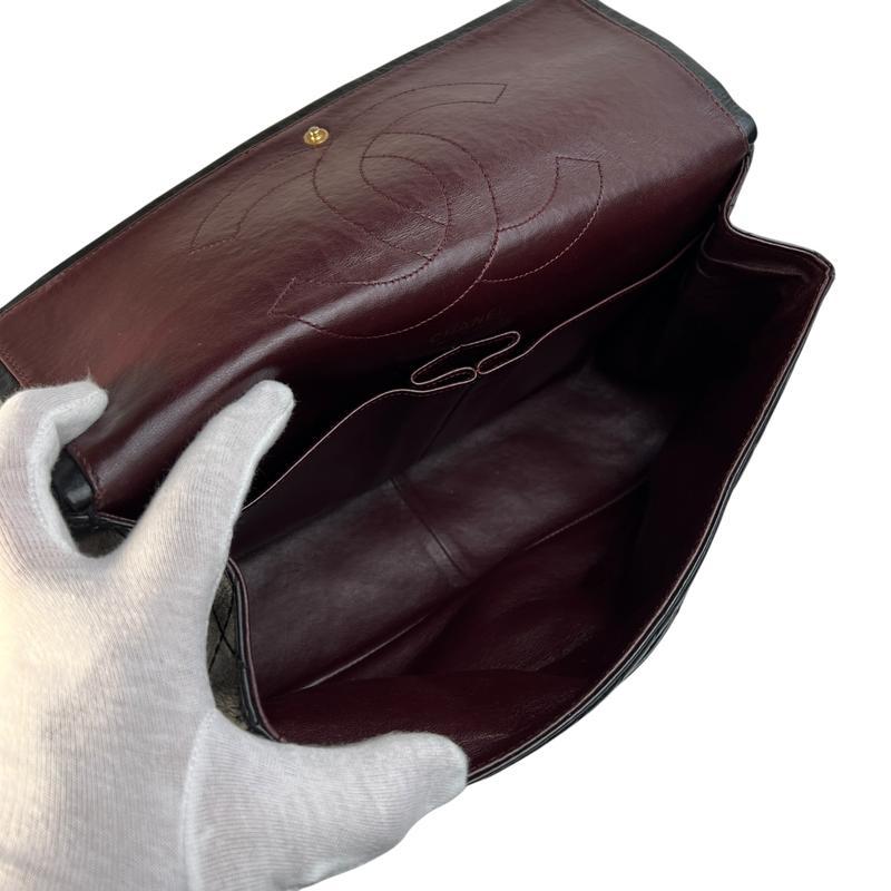 CHANEL（シャネル） 2.55 ラムスキン ショルダーバッグ ブラック A