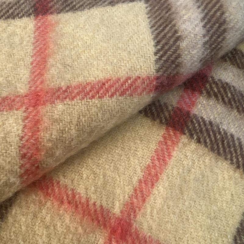 BURBERRY（バーバリー） バーバリーノバチェック柄 タグ付き カシミヤ