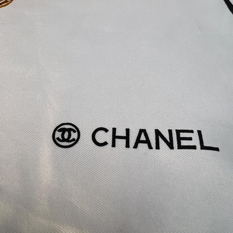 CHANEL（シャネル） シルク スカーフ ホワイト A-9448 : JOLIJOU Yahoo